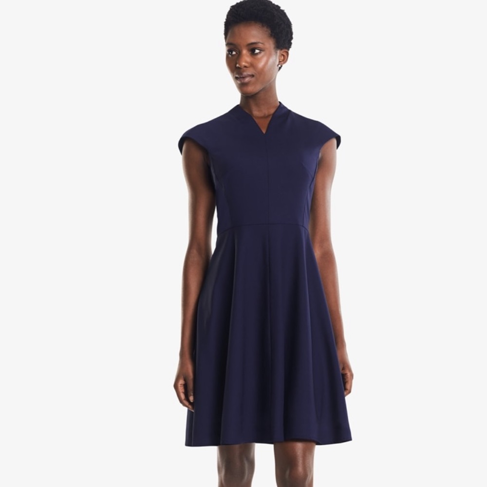MM Lafleur Ruth Dress—Deep Indigo